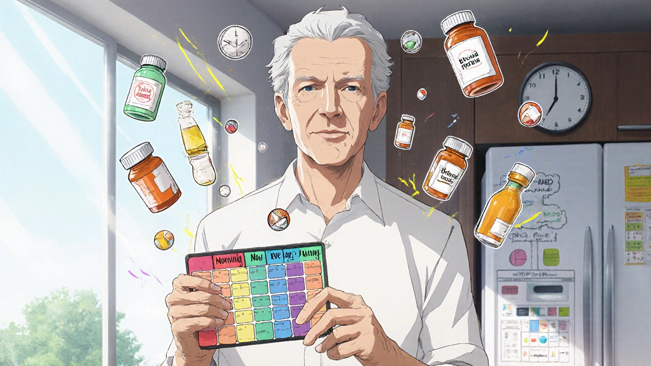 How to Create a Medication Schedule That Minimizes Interactions