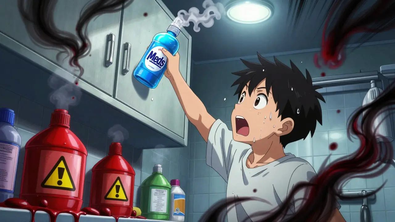 How to Separate Household Chemicals from Medication Storage for Safety